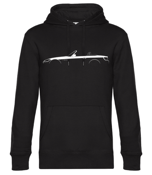 Aperçu: 'Honda S2000' Silhouette - Sweat à capuche premium Unisexe - Noir - Devant
