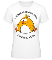 Ich Hab Mich Gewogen · Frauen Basic T-Shirt