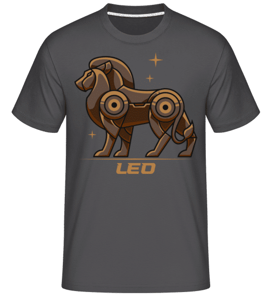 Mecha Robotic Zodiac Sign Leo ·  T-Shirt Shirtinator homme