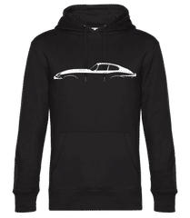 'Jaguar E-Type' Silhouette · Männer Standard Hoodie