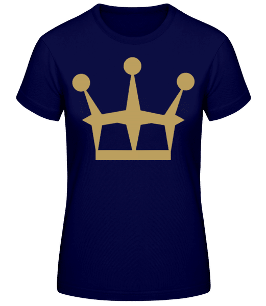 Preview: Crown symbol 2 - Women's B&C T-Shirt - Navy - Front