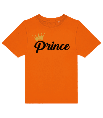 Prince - Kids B&C T-Shirt - Orange - Front