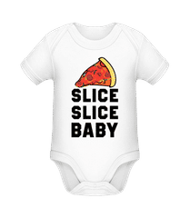 Pizza Slice Slice Baby Black · Organic Baby Body
