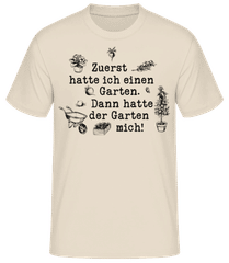 Zuerst Hatte Ich Einen Garten · Männer Basic T-Shirt