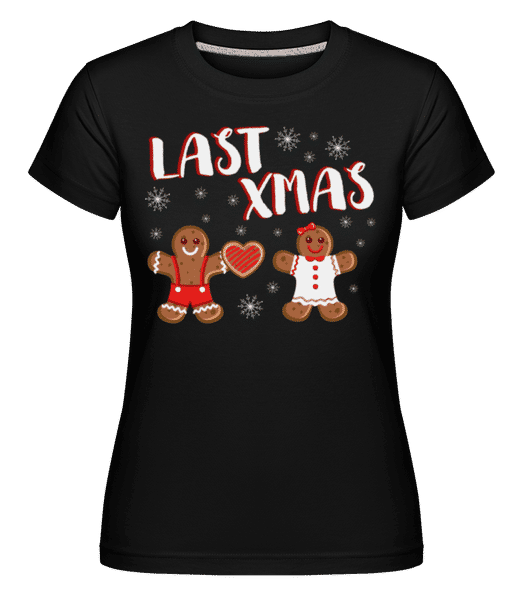 Aperçu: Last Xmas -  T-shirt Shirtinator femme - Noir - Devant