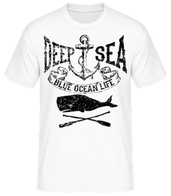Deep Sea Ocean Icon - T-shirt standard Homme - Blanc - Devant