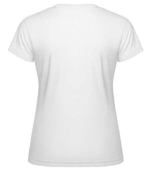 Aperçu: T-shirt Fonctionnel Femme - Blanc - Derrière