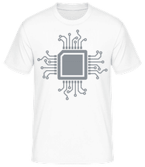 CPU Chip · Men's Basic T-Shirt