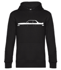 'Opel Ascona 400' Silhouette - Men’s Standard Hoodie - Black - Front