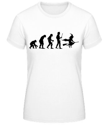 Halloween Evolution - Women's Basic T-Shirt - White - Front