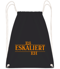 Es Eskaliert Eh Orange · Turnbeutel