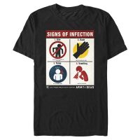 Netflix - Army Of The Dead - Text Four Rules - Homme T-shirt - Noir - Devant