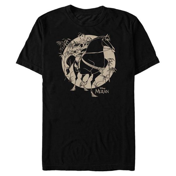 Disney - Mulan - Mulan et Kahn Bamboo Shoots - Homme T-shirt