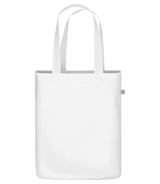 Aperçu: Kings Play Basketball - Sac en toile bio - Blanc - Derrière