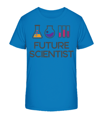 Future Scientist - Camiseta orgánica para niños Stanley Stella 2.0 - Azul real - delante
