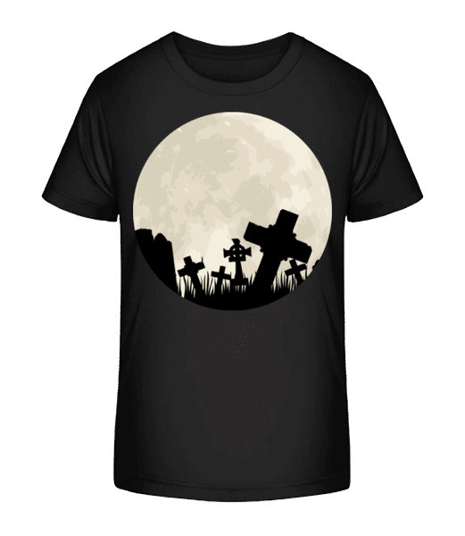 Aperçu: Gothic Scenery Circle - T-shirt bio Enfant Stanley Stella 2.0 - Noir - Devant
