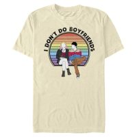 Netflix - Sexuální výchova - Otis & Maeve Don't Do Boyfriends - Pánské Tričko - Krémová - Napřed