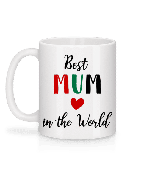 Aperçu: Best Mum In The World - Mug en céramique blanc - Blanc - Derrière