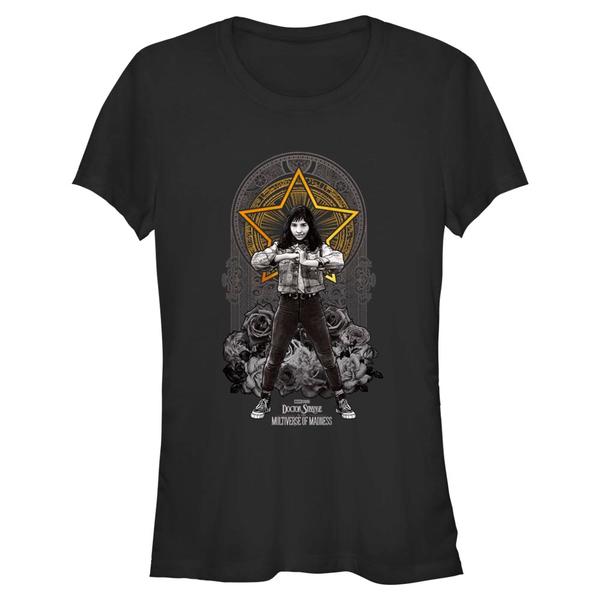 Aperçu: Marvel - Doctor Strange - America Chavez America Multiverse - Femme T-shirt - Noir - Devant