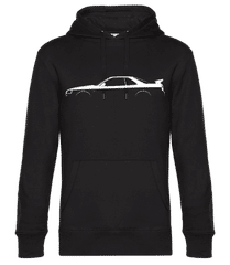 'Nissan Skyline GT-R (R34)' Silhouette · Männer Standard Hoodie