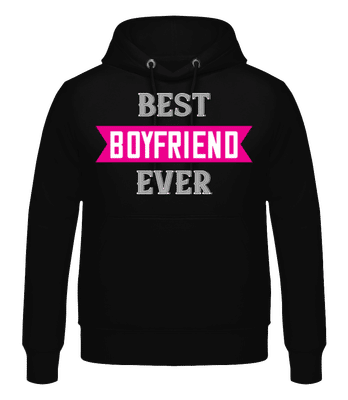 Best Boyfriend Ever - Sweat à capuche Homme - Noir - Devant