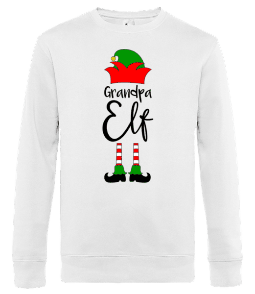 Aperçu: Grandpa Elf Shoes - Sweat-shirt standard pour homme - Blanc - Devant