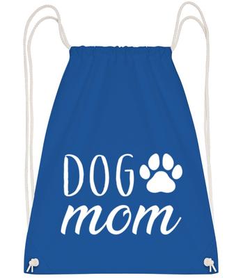 Dog Mom - Gym bag - Royal blue - Front
