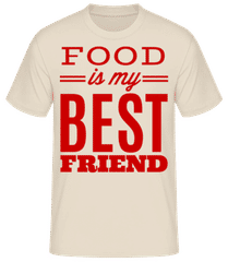 Food Is My Best Friend · Camiseta básica para hombre