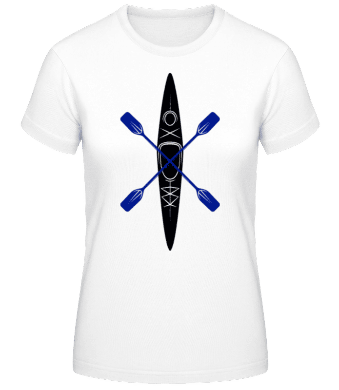 Vorschau: Canoe Symbol - Frauen T-Shirt B&C - Weiß - Vorne