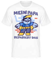Mein Papa Repariert Das · Männer Basic T-Shirt