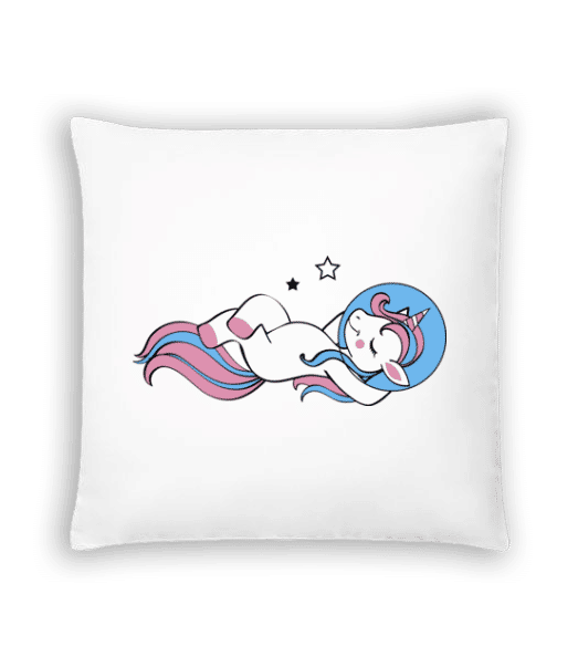 Aperçu: Astronaute Licorne - Coussin - Blanc - Devant