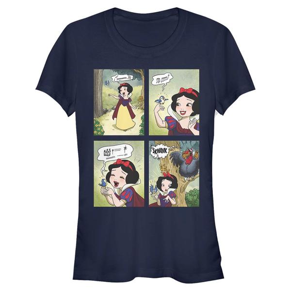 Disney - Blanche-Neige et les Sept Nains - Snow White Signing Snow - Femme T-shirt