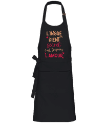 L'ingrédient Secret  L'amour · Tablier professionnel