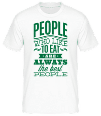 People Who Like To Eat · T-shirt homme B&C