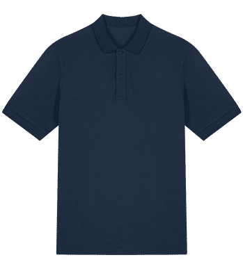Polo unisexe en coton biologique Stanley Stella 2.0 - Bleu marine - Devant