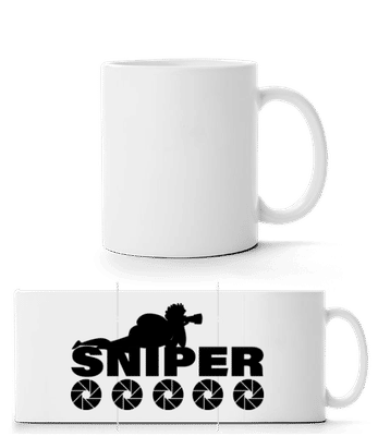 Sniper - Panoramatasse - Weiß - Vorne