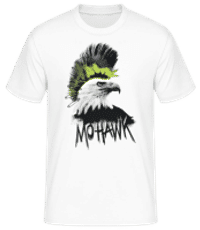 Mohawk - Männer T-Shirt B&C - Weiß - Vorne