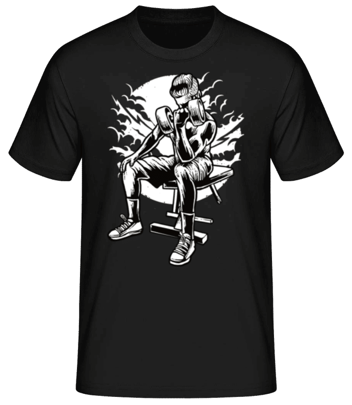 Preview: No Pain No Gain - Men's Basic T-Shirt - Black - Front