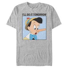 Disney Classics - Pinocchio - Pinocchio Do It Tomorrow - Männer T-Shirt