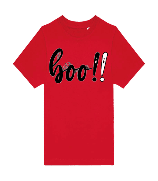 Aperçu: Boo Webs - T-shirt homme B&C - Rouge - Devant