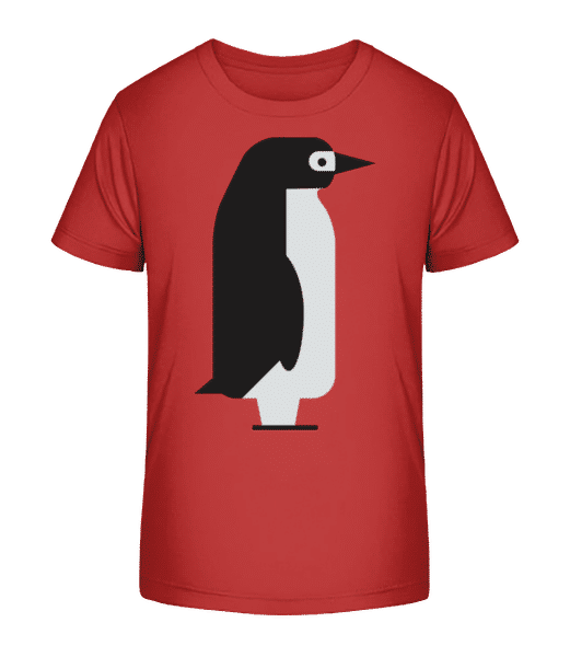 Aperçu: Penguin Image - T-shirt bio Enfant Stanley Stella 2.0 - Rouge - Devant