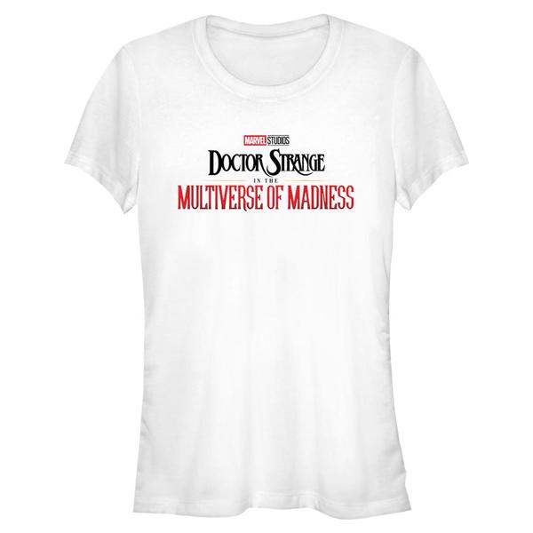 Aperçu: Marvel - Doctor Strange - Logo Doctor Strange 2 Main - Femme T-shirt - Blanc - Devant