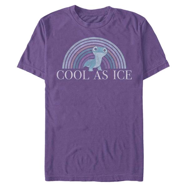 Preview: Disney - Frozen - Bruni Cool As Ice - Men's T-Shirt - Purple - Front