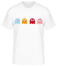 Jeu informatique Monster Four - T-shirt standard Homme - Blanc - Devant