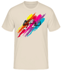 Buntes Chamäleon · Männer Basic T-Shirt