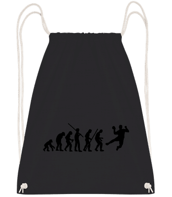 Handball Evoluiton - Turnbeutel - Schwarz - Vorn