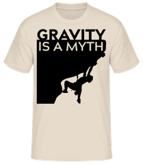 Gravity Is A Myth · Männer Basic T-Shirt