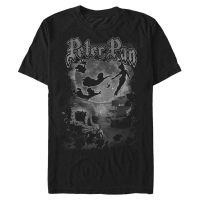Disney - Peter Pan - Skupina Dark Cover - Men's T-Shirt - Black - Front
