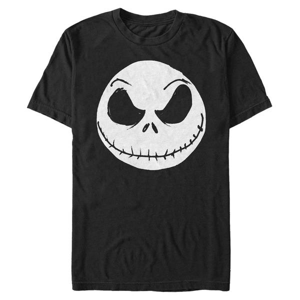 Aperçu: Disney Classics - L'étrange Noël de monsieur Jack - Jack Skellington Big Face Jack - Halloween - Homme T-shirt - Noir - Devant
