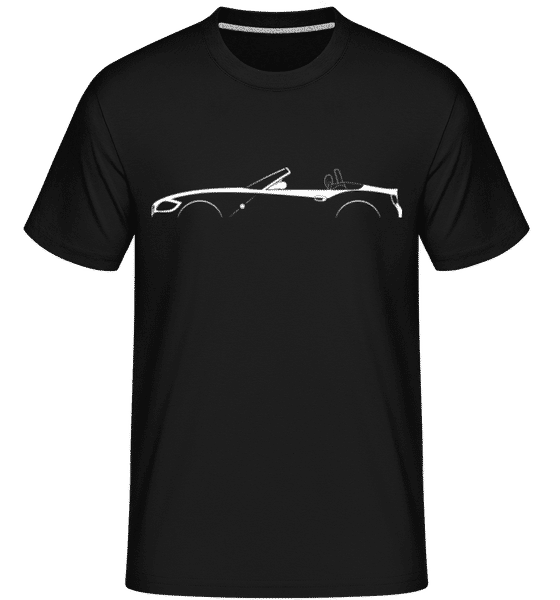 Aperçu: 'BMW Z4 (E85)' Silhouette -  T-Shirt Shirtinator homme - Noir - Devant
